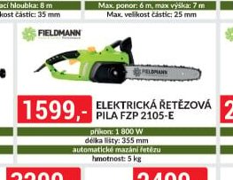 Elektrická řetězová pila FZP 2105-E
