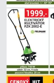Elektrický kultivátor FZK 2002-E