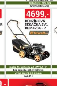 Benzínová sekačka 2v1 RPM4234-P