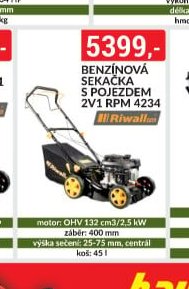 Benzínová sekačka s pojezdem 2v1 RPM 4234
