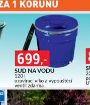Sud na vodu 120 l