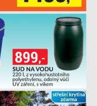 Sud na vodu 220 l