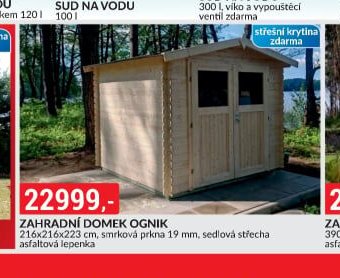 Zahradní domek Ognik