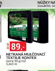 Netkaná mulčovací textilie Kontex