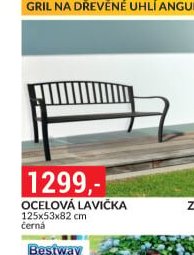 OCELOVÁ LAVIČKA