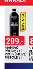 MANIAC PŘEDMYTÍ PRO PĚNOVÉ PISTOLE