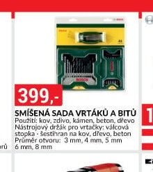 SMÍŠENÁ SADA VRTÁKŮ A BITŮ