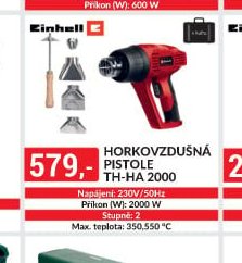 HORKOVZDUŠNÁ PISTOLE TH-HA 2000