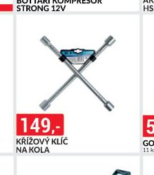 KŘÍŽOVÝ KLÍČ NA KOLA