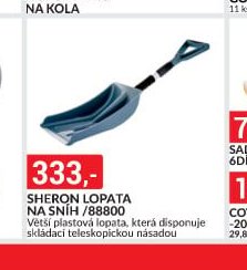 SHERON LOPATA NA SNÍH / 88800