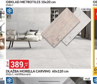 DLAŽBA MORELLA CARVING 60x120 cm