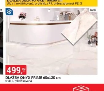 DLAŽBA ONYX PRIME 60x120 cm