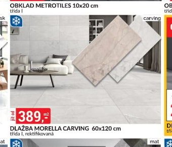 DLAŽBA MORELLA CARVING 60x120 cm