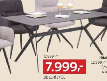 Jídelní stůl (šedý)