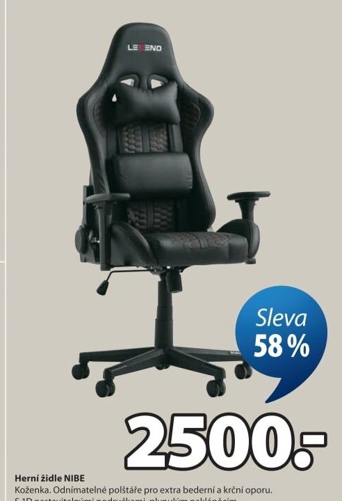 Herní židle NIBE