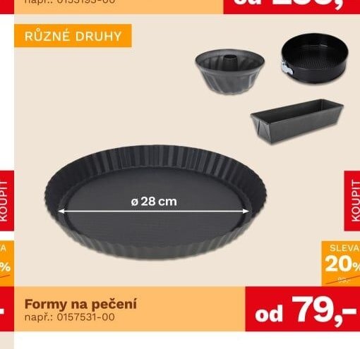 Formy na pečení