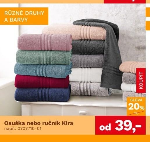 Osuška nebo ručník Kira