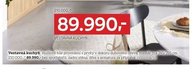 Vestavná kuchyň