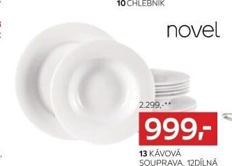 13 Kávová souprava, 12dílná