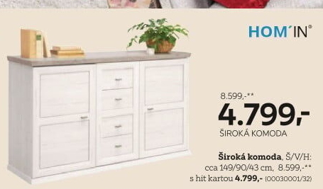 ŠIROKÁ KOMODA