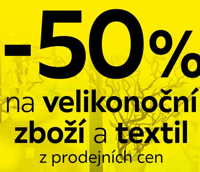 velikonoční zboží a textil