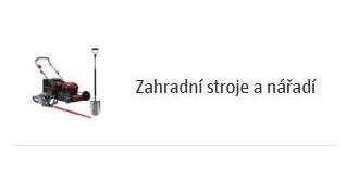 Zahradní stroje a nářadí