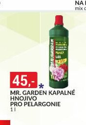 MR. GARDEN KAPALNÉ HNOJIVO PRO PELARGONIE