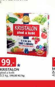 KRISTALON plod a květ