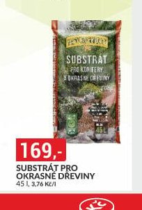 SUBSTRÁT PRO OKRASNÉ DŘEVINY
