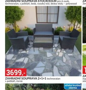ZAHRADNÍ SOUPRAVA 2+1+1
