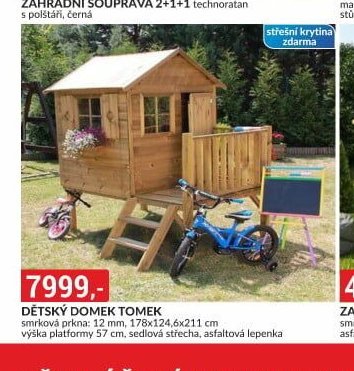 DĚTSKÝ DOMEK TOMEK