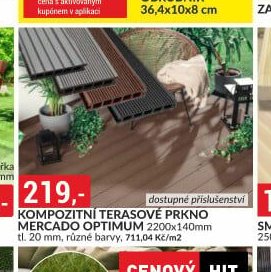 KOMPOZITNÍ TERASOVÉ PRKNO