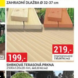 SMRKOVÁ TERASOVÁ PRKNA