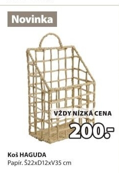 Závěsný úložný koš