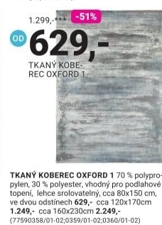 TKANÝ KOBEREC OXFORD