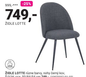 ŽIDLE LOTTE