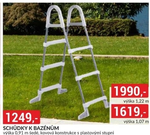 Schůdky k bazénu Marimex