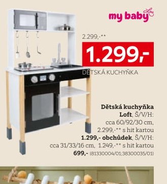 Dětská kuchyňka Loft