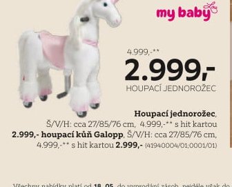 Houpací jednorožec