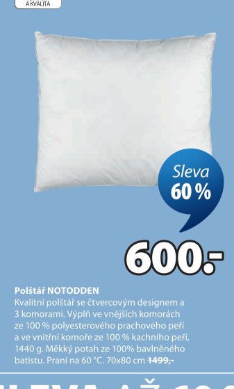 Polštář NOTODDEN