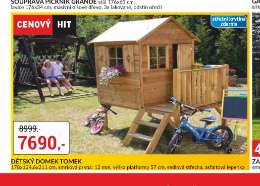 DĚTSKÝ DOMEK TOMEK