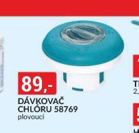 DÁVKOVAČ CHLÓRU 58769 plovoucí