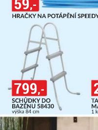 SCHŮDKY DO BAZÉNU 58430 výška 84 cm