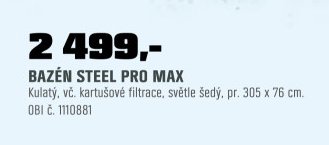 BAZÉN STEEL PRO MAX