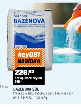 BAZÉNOVÁ SŮL