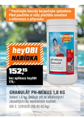 Granulát PH-mínus 1,8 kg