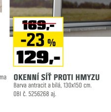 OKENNÍ SÍŤ PROTI HMYZU