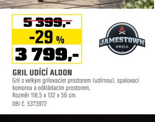 Gril udící Aldon