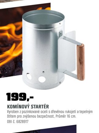 Komínový startér