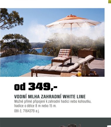 VODNÍ MLHA ZAHRADNÍ WHITE LINE